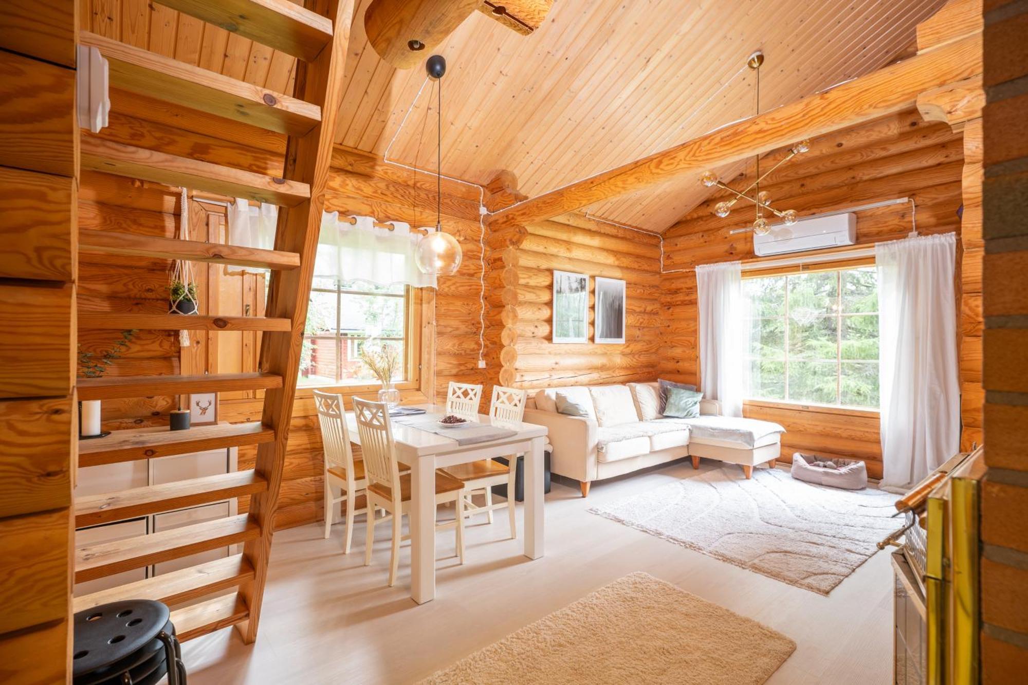 Lapin Villa Hiisi Joen Rannalla 拉努阿 外观 照片
