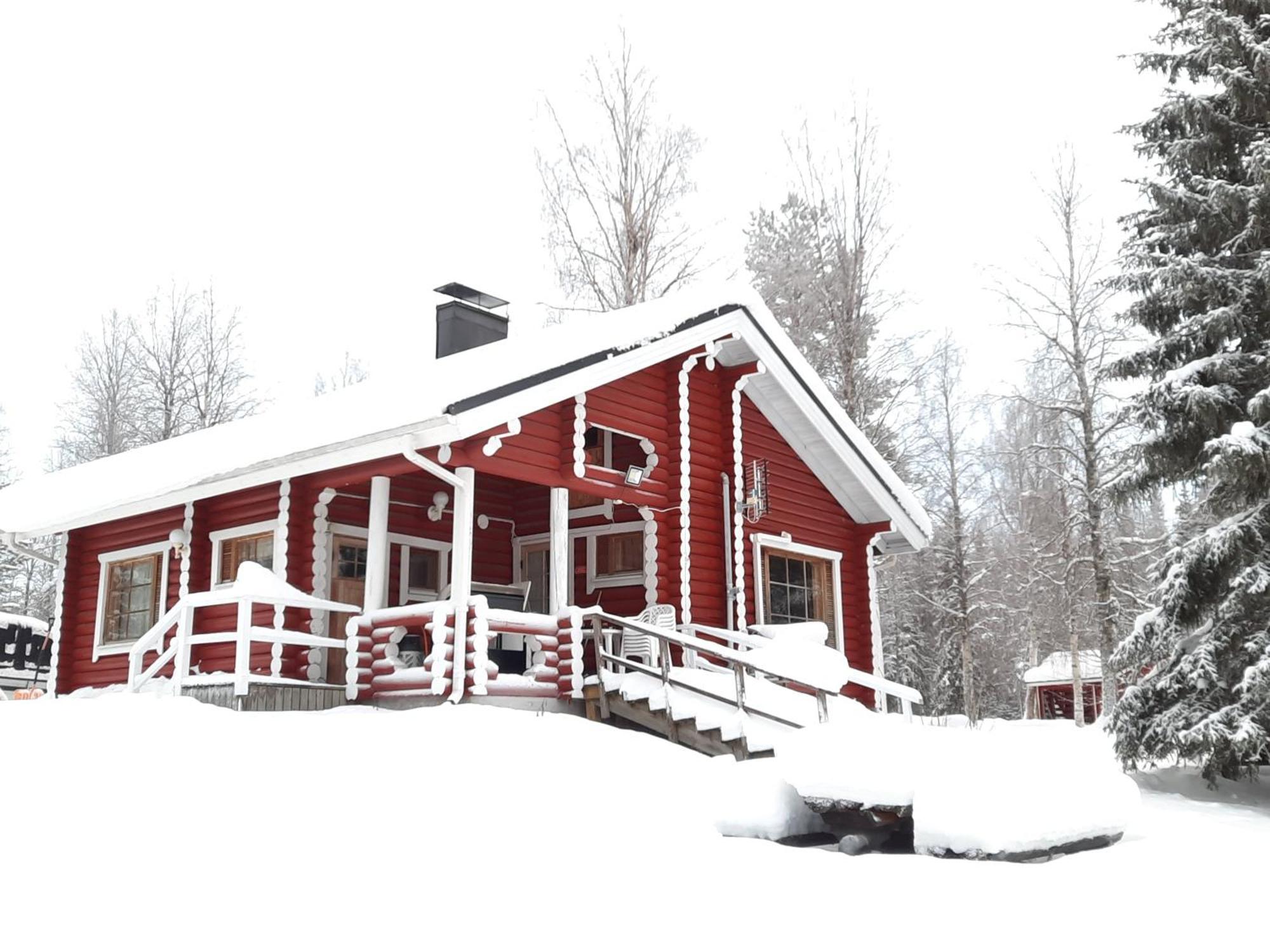 Lapin Villa Hiisi Joen Rannalla 拉努阿 外观 照片